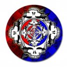 Grateful Dead Refelctions High Quality Metal Chrome 4 Golf Ball Marker