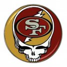 Grateful Dead San Francisco 49ers High Quality Metal Chrome Hat Clip Ball Marker (4 pack)