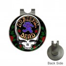 Grateful Dead Heavy Metal Bear High Quality Metal Chrome Golf Ball Hat Clip