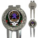 Grateful Dead Heavy Metal Bear High Quality Metal Chrome 3-in-1 Golf Divot