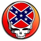 Grateful Dead Dixie Skull High Quality Metal Chrome Hat Clip Ball Marker (4 pack)