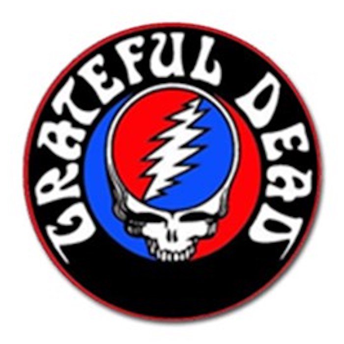 Grateful Dead Music Band High Quality Metal Chrome 4 Golf Ball Marker