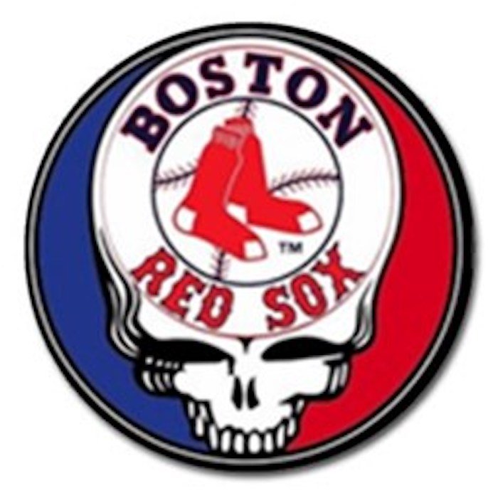 Grateful Dead Boston Red Sox High Quality Metal Chrome 4 Golf Ball Marker