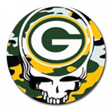 Grateful Dead Green Bay Packers High Quality Metal Chrome 4 Golf