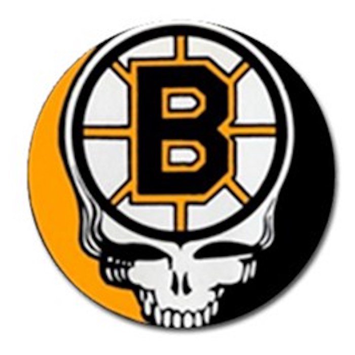 Grateful Dead Boston Bruins High Quality Metal Chrome 4 Golf Ball Marker
