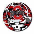 Grateful Dead Ohio State High Quality Metal Chrome 4 Golf Ball Marker