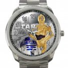 Star Wars RD2D & CP30 Unisex Sport Metal Watch