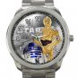 Star Wars RD2D & CP30 Unisex Sport Metal Watch