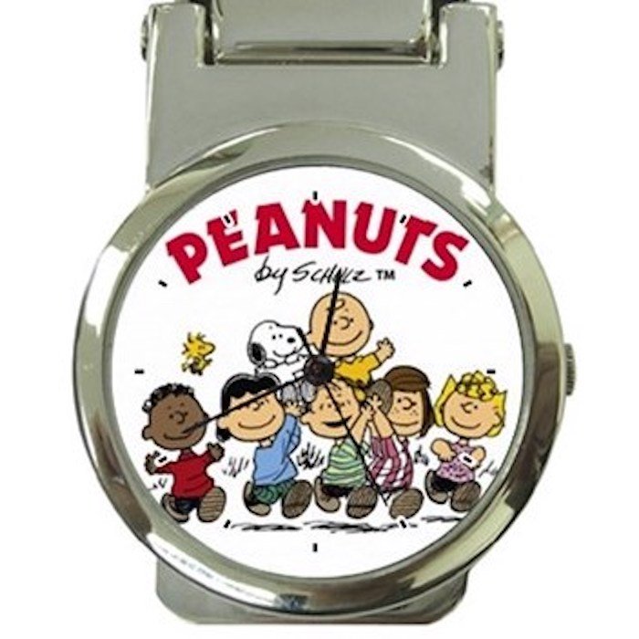 Peanuts & Friends Money Clip Watch