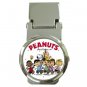 Peanuts & Friends Money Clip Watch