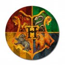 Harry Potter Hogwart Crests High Quality Metal Chrome 4 Golf Ball Marker