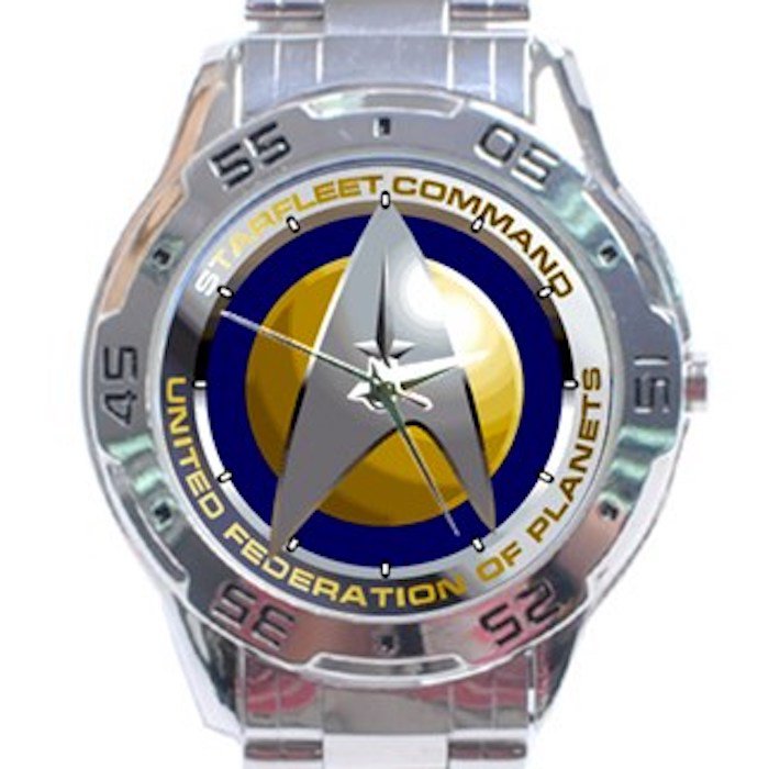 Star Trek Starfleet Command Stainless Steel Analogue Watch