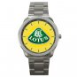 Lotus car Logo Unisex Stainless Steel Sport Metal Watch