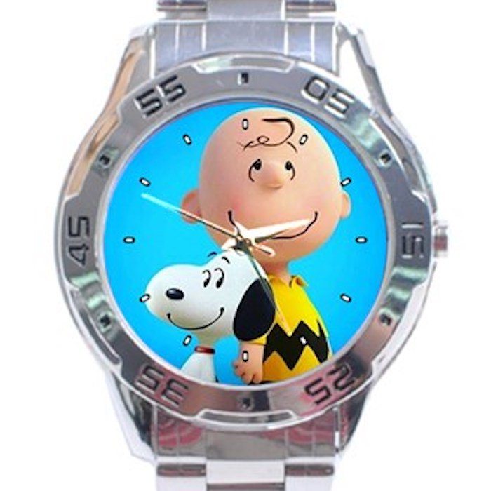 Snoopy & Charlie Stainless Steel Analogue Watch