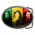Bob Marley High Quality Metal Chrome Belt Buckle