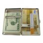 Johnny Cash High Quality Silver Chrome Cigarette Money/ Credit Card Case