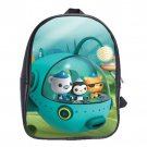 The Octonauts Cartoon School Leather Backpacks Notebook Bags