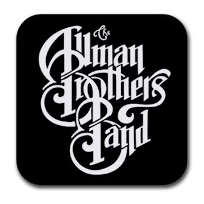 The Allman Brothers Rubber Square Coaster (4 pack)