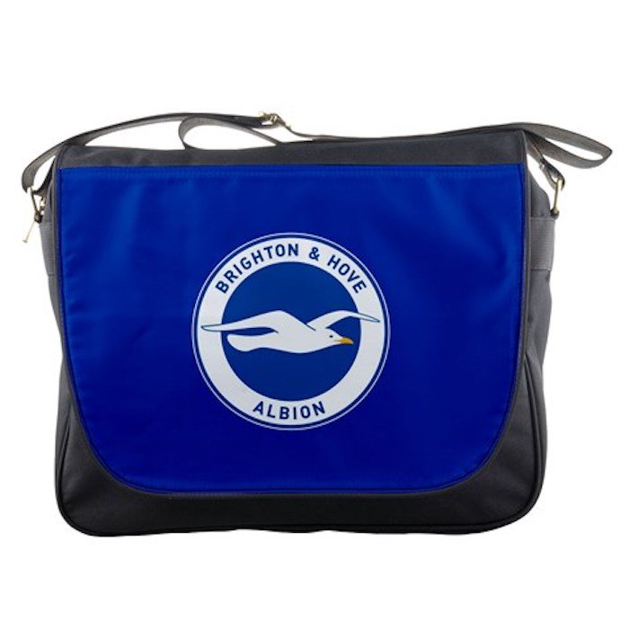 Brighton & Hove Albion F.C. Football Club Unisex School Messenger Bag