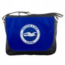 Brighton & Hove Albion F.C. Football Club Unisex School Messenger Bag Shoulder Notebook Travel Bags