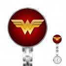 Dc Comics Wonder Woman Symbol Stainless Steel Nurses Watch