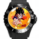 Dragonball Z Son Goku Black Round Plastic Sport Watch