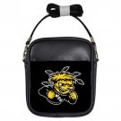 Wichita State Shockers Unisex Genuine Leather Sling Bag