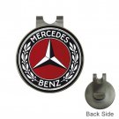 Mercedes Benz High Quality Metal Chrome Golf Ball Hat Clip