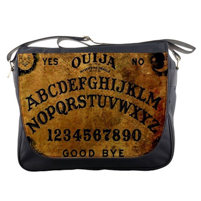 Ouija Unisex School Messenger Bag Shoulder Notebook Travel Bags