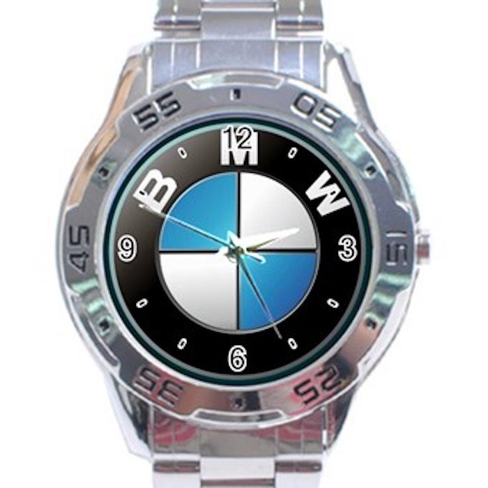 BMW Logo Stainless Steel Analogue Watch