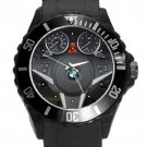 2008 BMW 6 Black Round Plastic Sport Watch