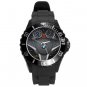 2008 BMW 6 Black Round Plastic Sport Watch