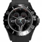 BMW-M Performance Electronic Steering Wheel Black Round Plastic Sport Watch