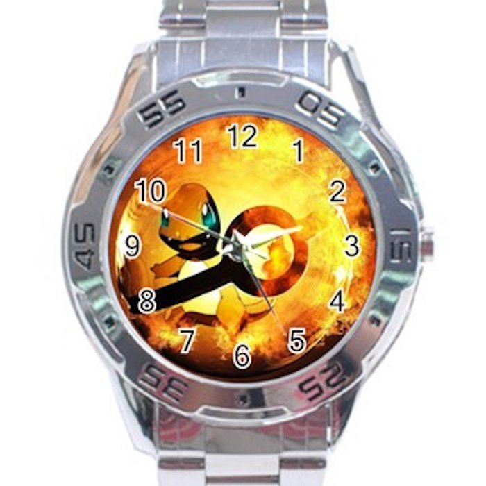 Pokemon Charmander Stainless Steel Analogue Watch