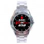 Suzuki V-Strom 650 Motorcycle Logo Stainless Steel Analogue Watch