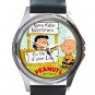 Charlie & Lucy Valentine Unisex Round Silver Metal Watch
