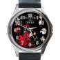 The Phantom of the Opera Unisex Round Silver Metal Watch