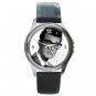 Buddy Holly American Musician Unisex Round Silver Metal Watch
