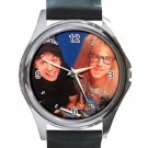 Wayne's World Movie Unisex Round Silver Metal Watch