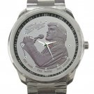 Elvis Presley The Man The Music The Legend Unisex Sport Metal Watch