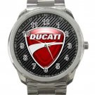 Ducati Motor Logo Unisex Sport Metal Watch