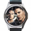 New Supernatural Movie Unisex Round Silver Metal Watch