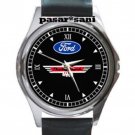 NEW FORD THUNDERBIRD CLASSIC Unisex Round Silver Metal Watch