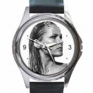 URSULA ANDRESS JAMES BOND DR. NO Unisex Round Silver Metal Watch