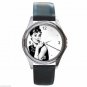 AUDREY HEPBURN BREAKFAST AT TIFFANY'S Unisex Round Silver Metal Watch