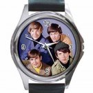 THE MONKEES PETER DAVY MICKY MIKE Unisex Round Silver Metal Watch