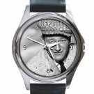 JOHN WAYNE THE QUIET MAN Unisex Round Silver Metal Watch