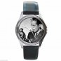 HUMPHREY BOGART MALTESE FALCON Unisex Round Silver Metal Watch