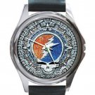 Grateful Dead - Steal Your Face - Aztec Unisex Round Silver Metal Watch