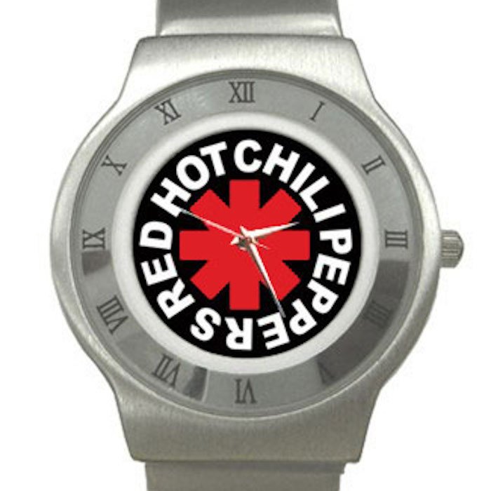 Red Hot Chili Peppers - RHCP Roman Dial Unisex Ultra Slim Watch